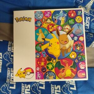 Pokemon Colorful Puzzle with Pikachu and Eevee